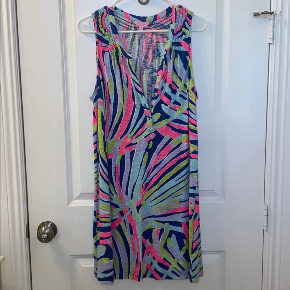 Lilly Pulitzer Sleeveless Cotton Shift Dress